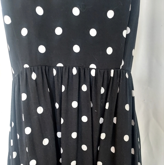 Old Navy Cami Black Polka-dot Fairy Summer Dress. Size S - Picture 4 of 13